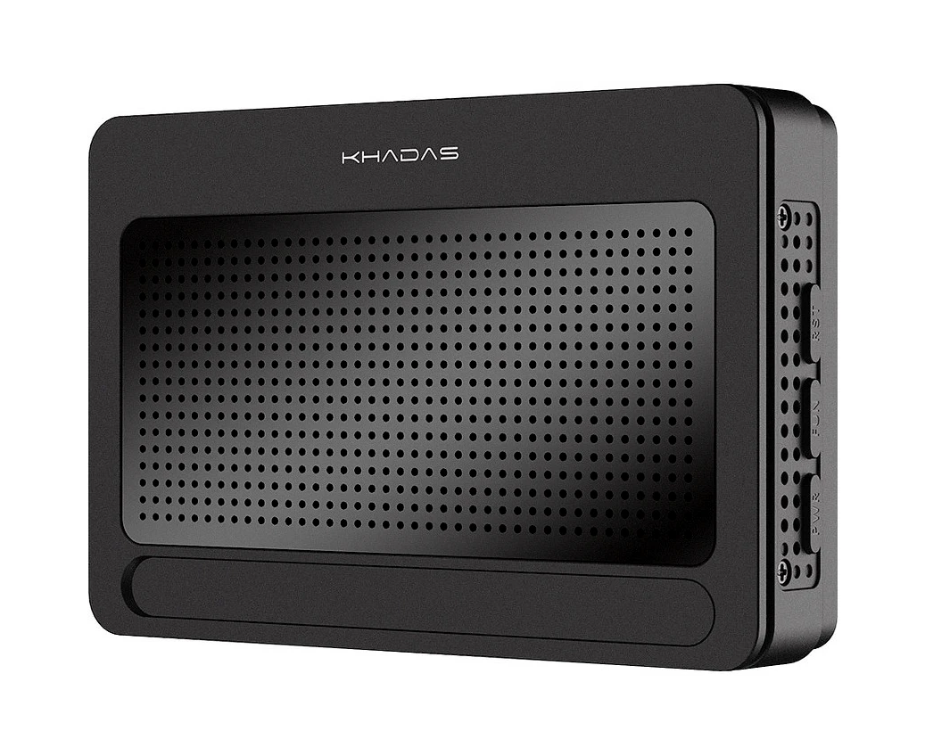 Корпус Khadas DIY Case2 for VI Ms SBC (KCS-B-001) Plate Metal, Piano Black