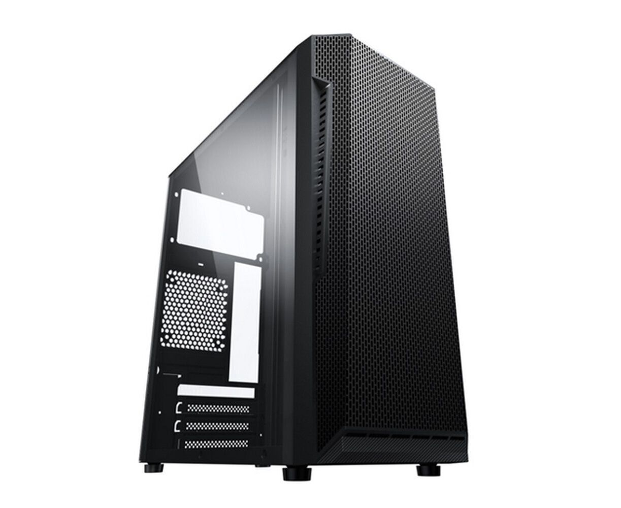 Корпус ACD Coffre 104 G (MO-TC3 G0-000) m ATX, Black, CPU 140mm, VGA, PSU 285mm, 2x3.5 INT, 1x2.5 INT, 2x USB 2.0, 1x USB 3.0, HD Audio, w/o FAN, w/o PSU