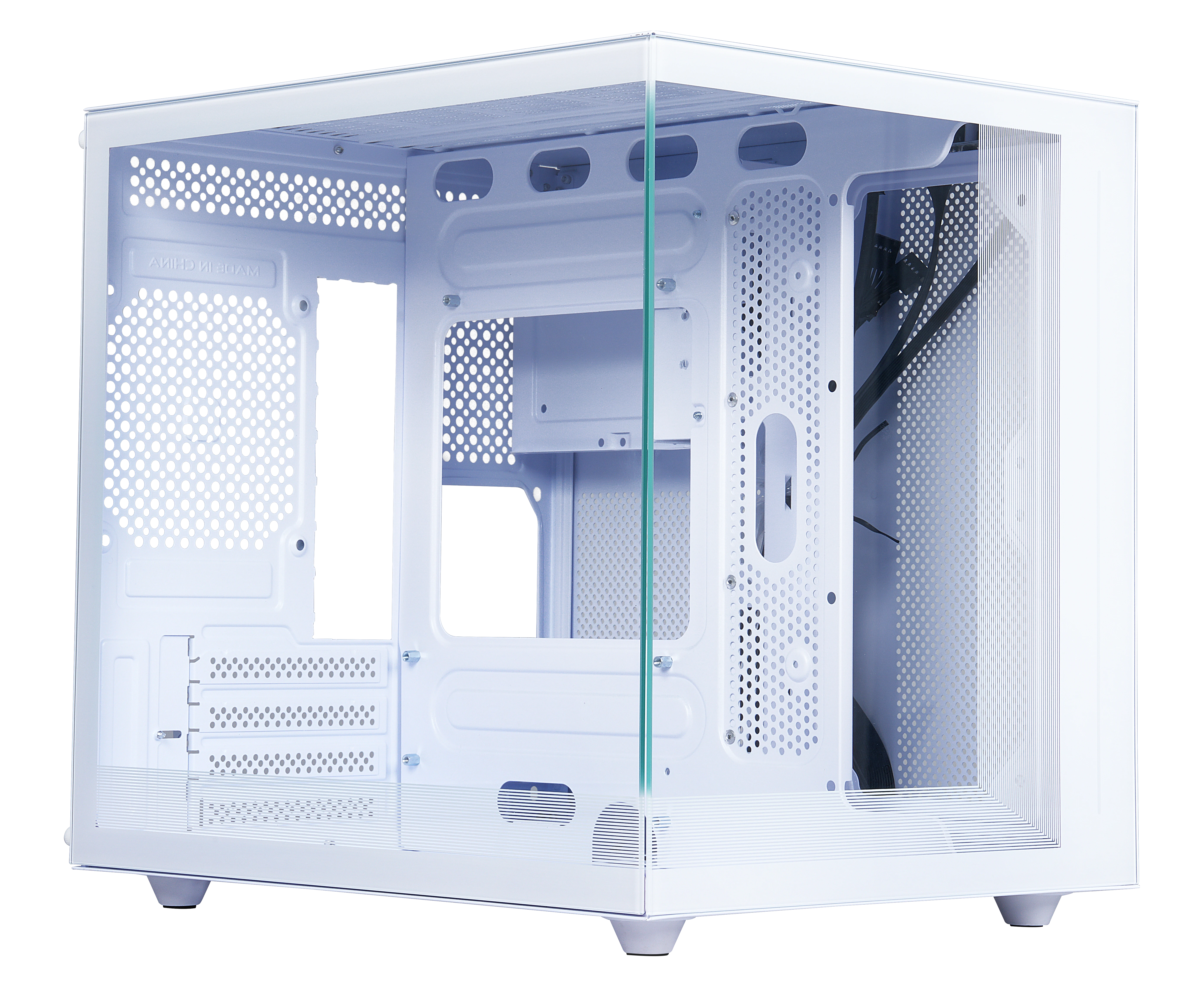 Корпус компьютерный DEFENDER Nova Cube белый, m ATX, USB3.0, w/o fans