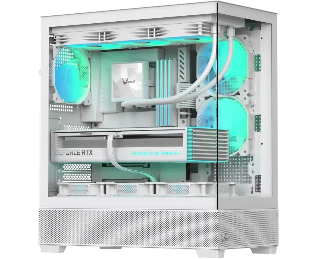 Корпус Formula Crystal Z2, без БП, ATX, белый