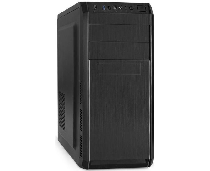 Корпус Exegate XP-334 UC-XP450 EX287368 RUS Miditower ATX, XP450 с вент. 12см, 1*USB+1*USB3.0+1*Type C, аудио, черный