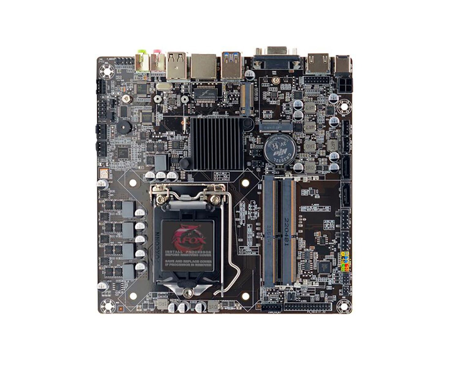 Материнская плата Afox AFH510-MI-V2, Intel Socket 1200, Mini-ITX (17 x17cm)