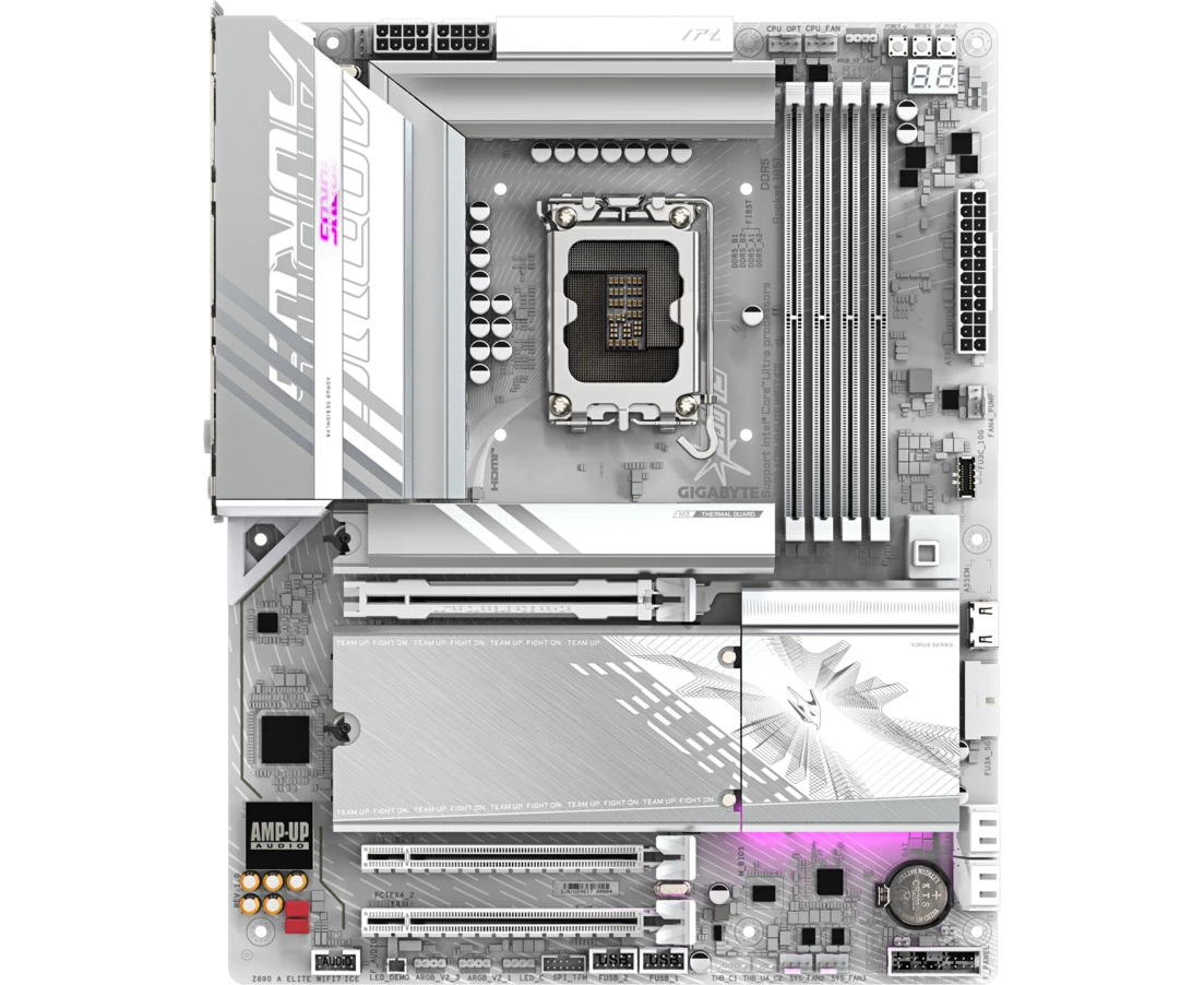Материнская плата Gigabyte Z890 Aorus Elite WF7 Ice, RTL