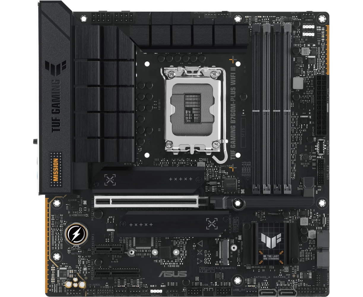 Материнская плата ASUS Tuf Gaming B760 M-Plus Wifi II (90 MB1 HE0-M0 EAY0)