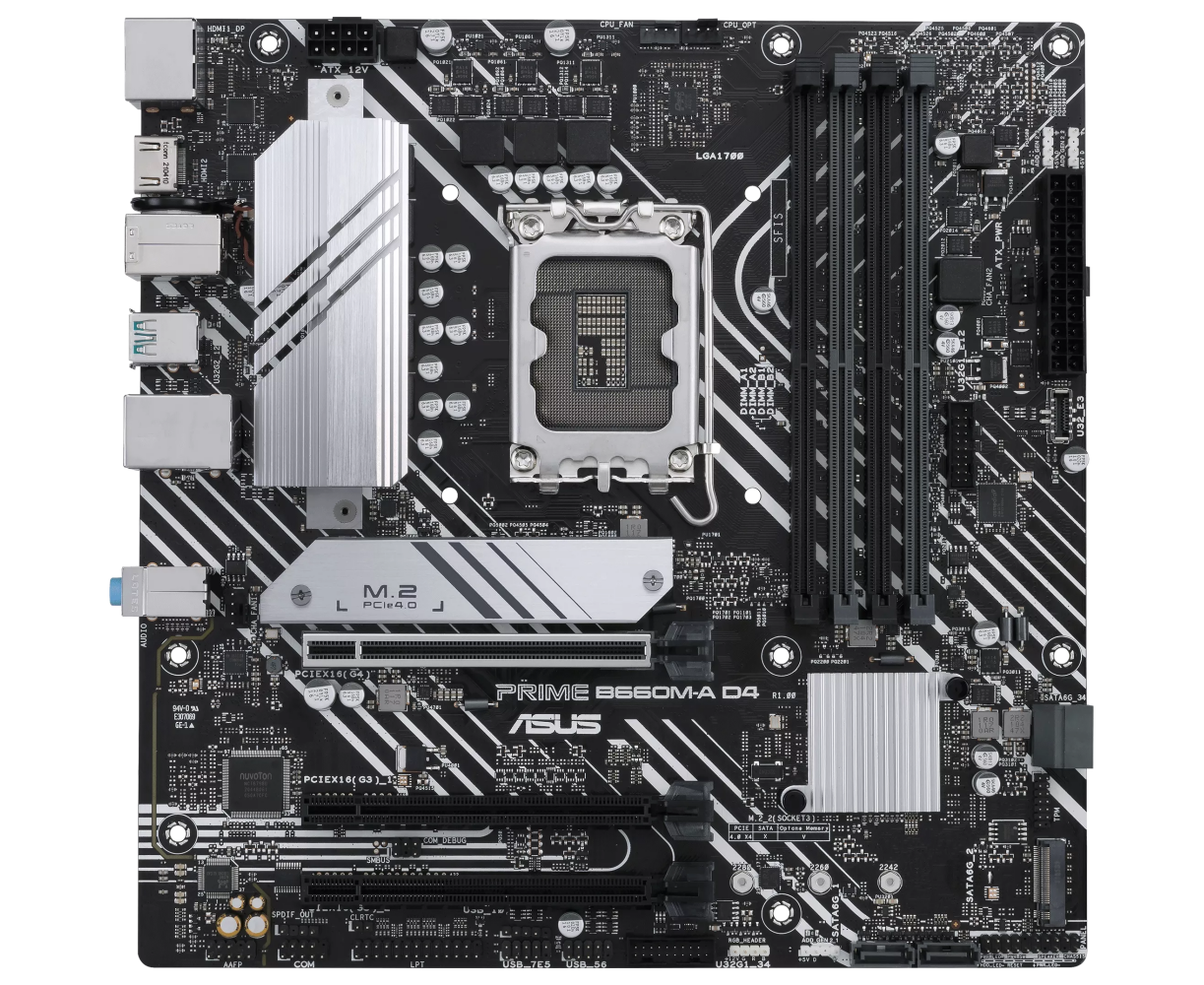 Материнская плата ASUS Prime B660 M-A D4-CSM