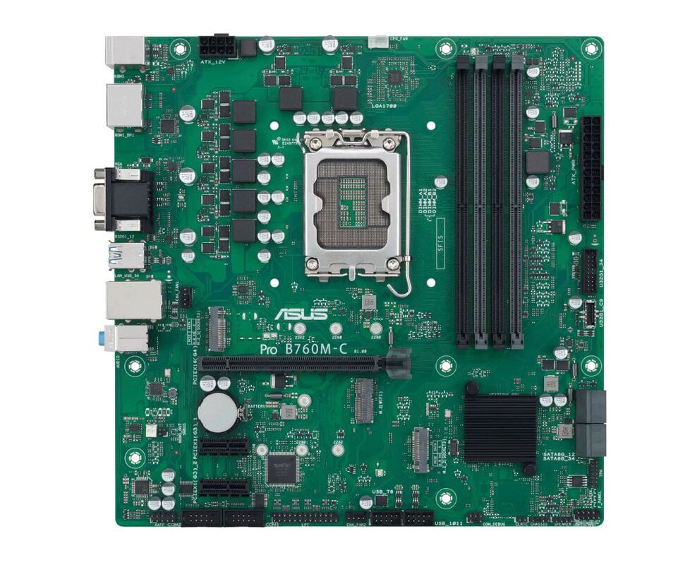 Материнская плата ASUS Pro B760 M-C-CSM 90 MB1 DX0-M0 EAYC