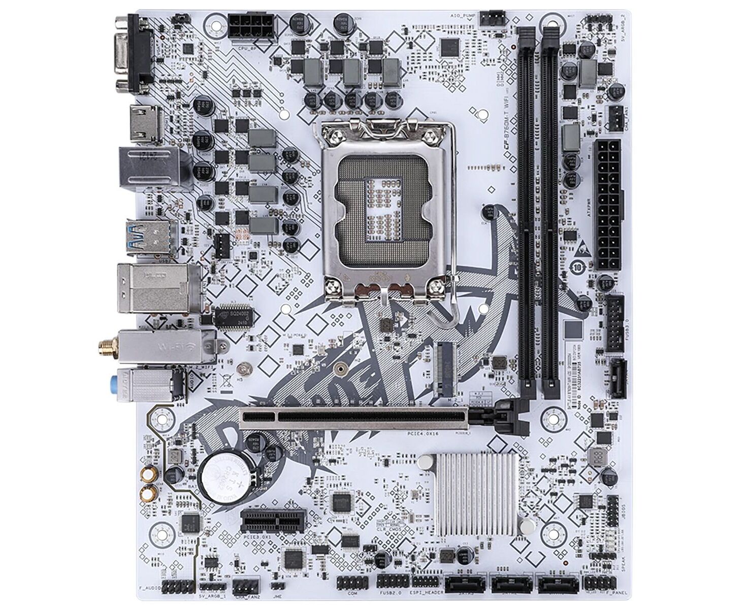 MB s1700 Colorful Battle-AX B760 M-T Wifi V20, 2*DDR4, 1*PCI Ex16, 1*PCI Ex1, 1*M.2, 6*USB3.2 Gen1, 4*USB2.0, 4*SATA3.0, 1 G, VGA, HDMI, M-ATX, RTL