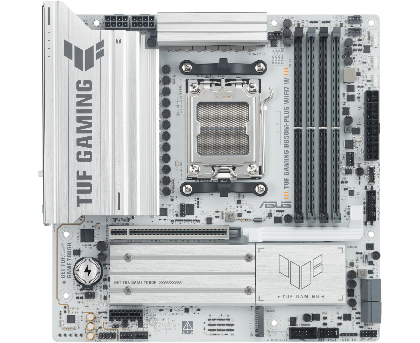 Материнская плата Asus Tuf Gaming B850 M-Plus Wifi7 W