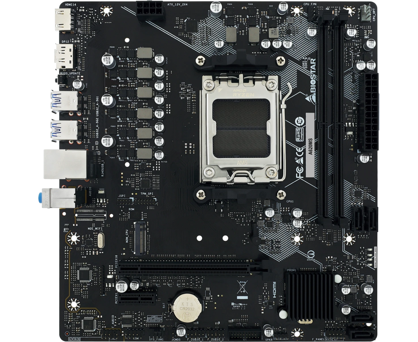 Материнская плата Biostar A620 MS