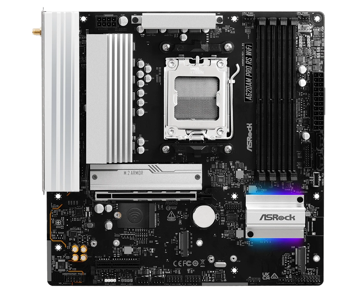 Материнская плата ASROCK A620 AM Pro RS Wi Fi