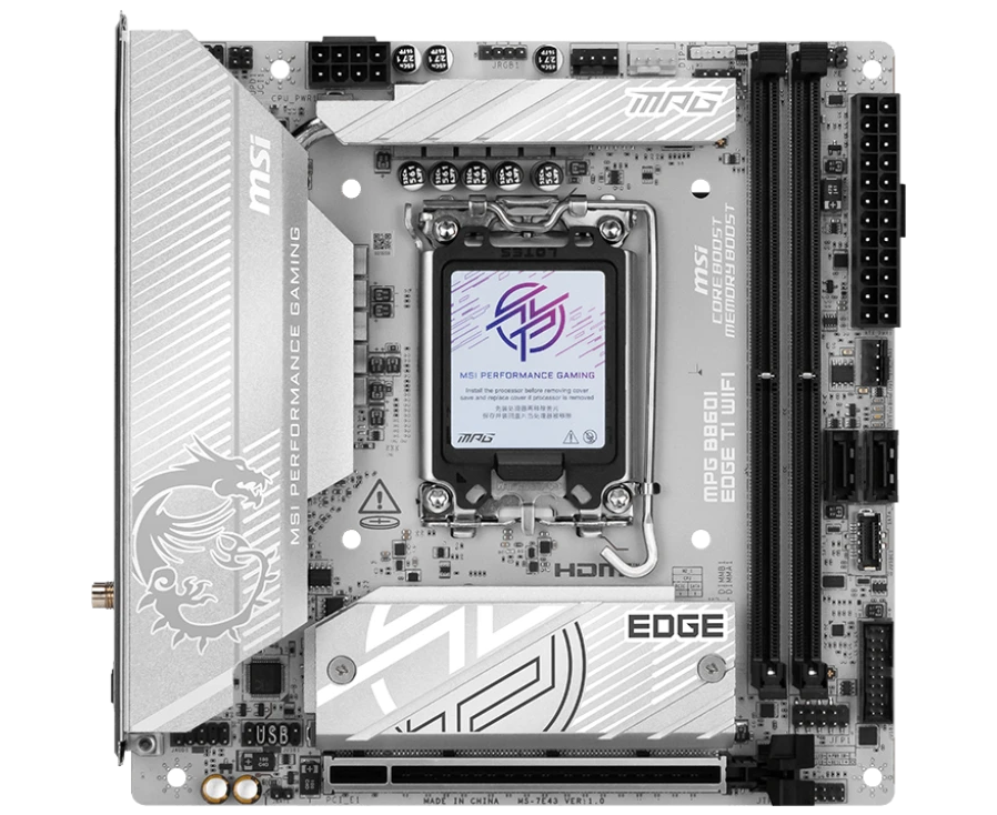 Материнская плата MSI MPG B860 I Edge TI Wifi