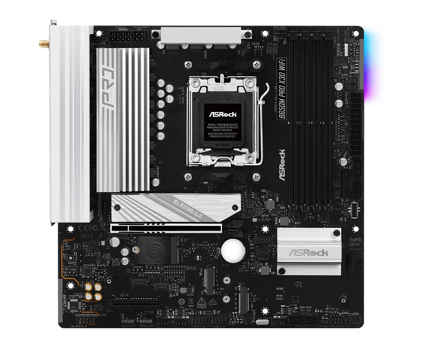 Материнская плата Asrock B650 M Pro X3 D Wi Fi