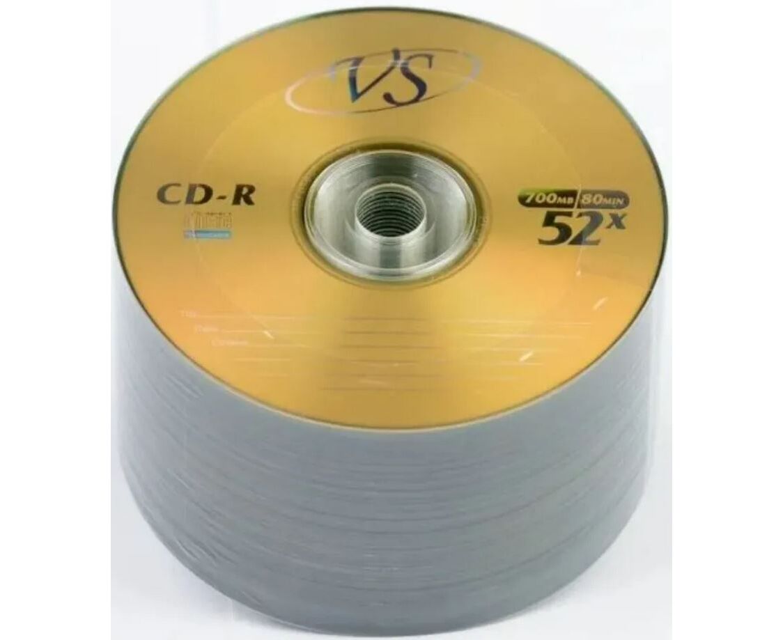 VS CD-R 80 52x Bulk/50, (Арт. VSCDRB5003)