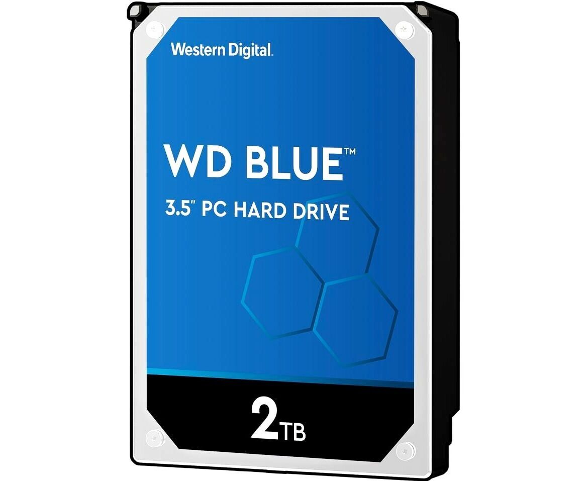 HDD Western Digital Blue WD20 EARZ SATA-III 2 Tb, 5400rpm, 64 MB buffer