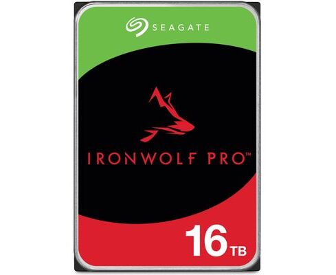 HDD Seagate Ironwolf Pro ST16000 NT001 SATA-III 16 Tb NAS 512 E (7200rpm) 256 Mb 3.5"