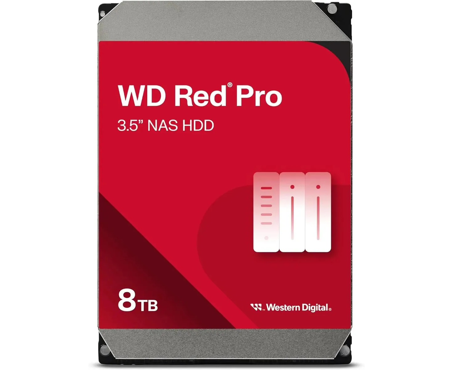 HDD WD Red Pro WD8005 FFBX, 8 ТБ, SATA III, 3.5"