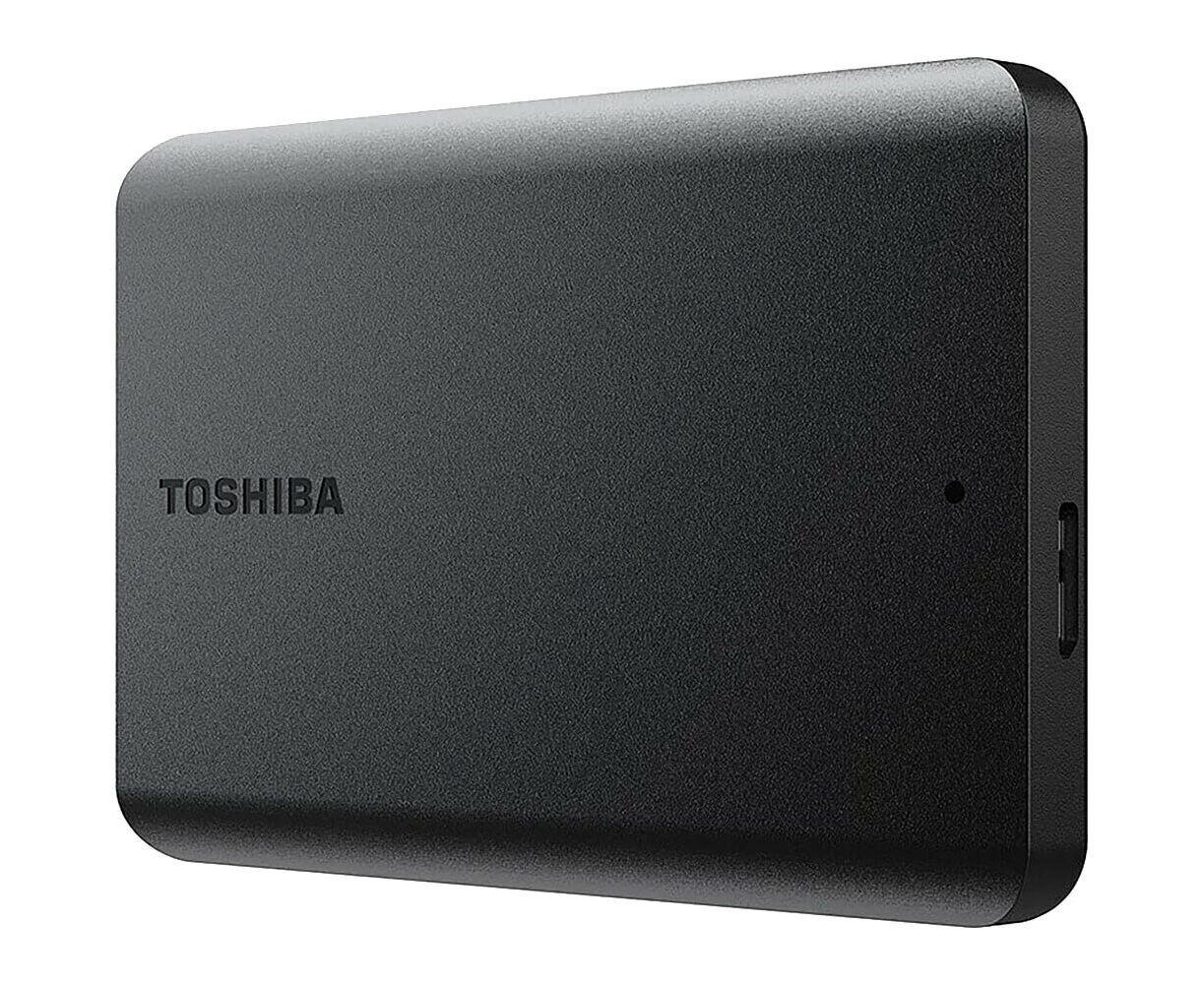 Внешний HDD Toshiba 1 TB Canvio Basics чёрный, 2.5", USB 3.2 (NEW)