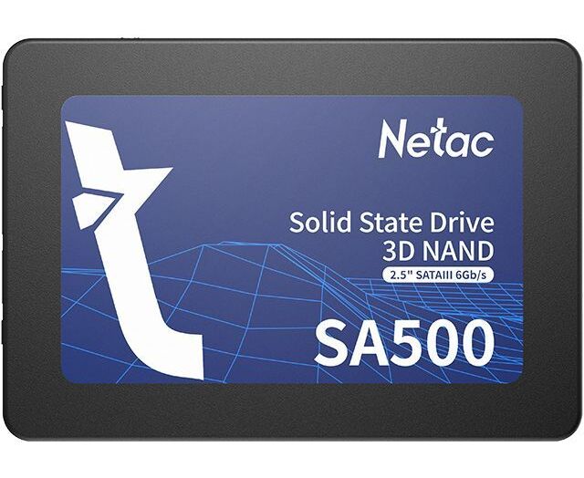 SSD Netac SA500 240 GB (NT01 SA500-240-S3 X) TLC 2,5" SATA-III