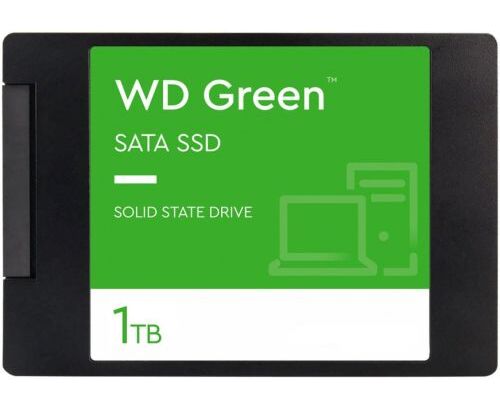 SSD WD Green 3 D NAND WDS100 T3 G0 A 1 ТБ 2,5" SATA-III (TLC)