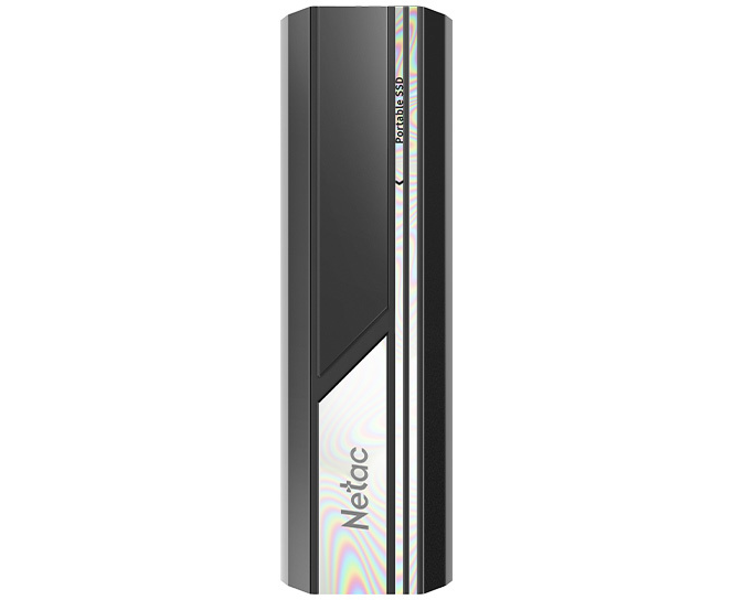 SSD Netac ZX10 (NT01 ZX10-002 T-32 BK) 2 TB USB 3.2 Gen 2 Type-C External SSD, R/W up to 1050/1050 MB/s