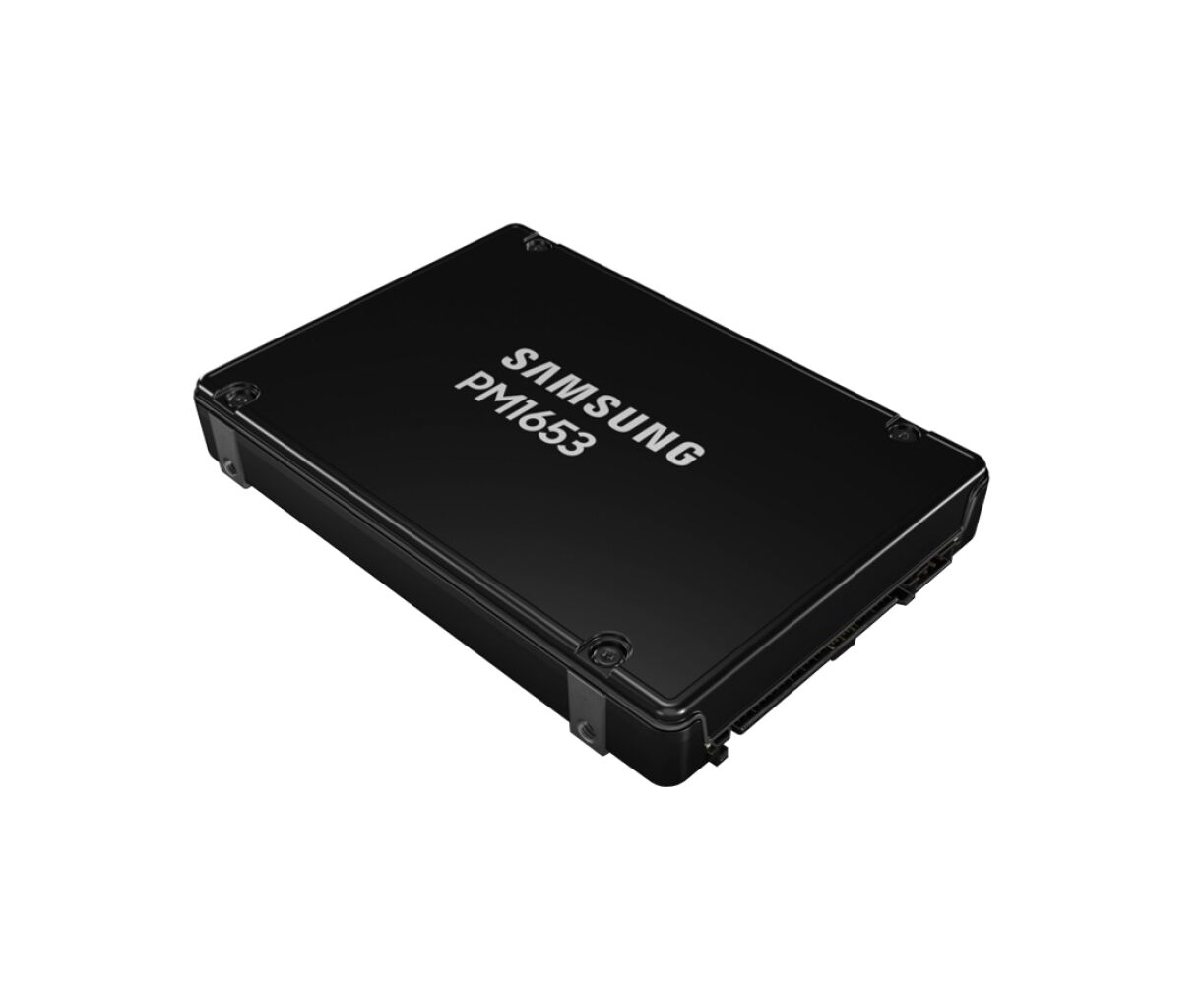 SSD Samsung Enterprise PM1653 (MZILG1 T9 HCJR-00 A07) 2.5", 1920 GB, SAS 24 Гб/с, 1 DWPD (5 Y)