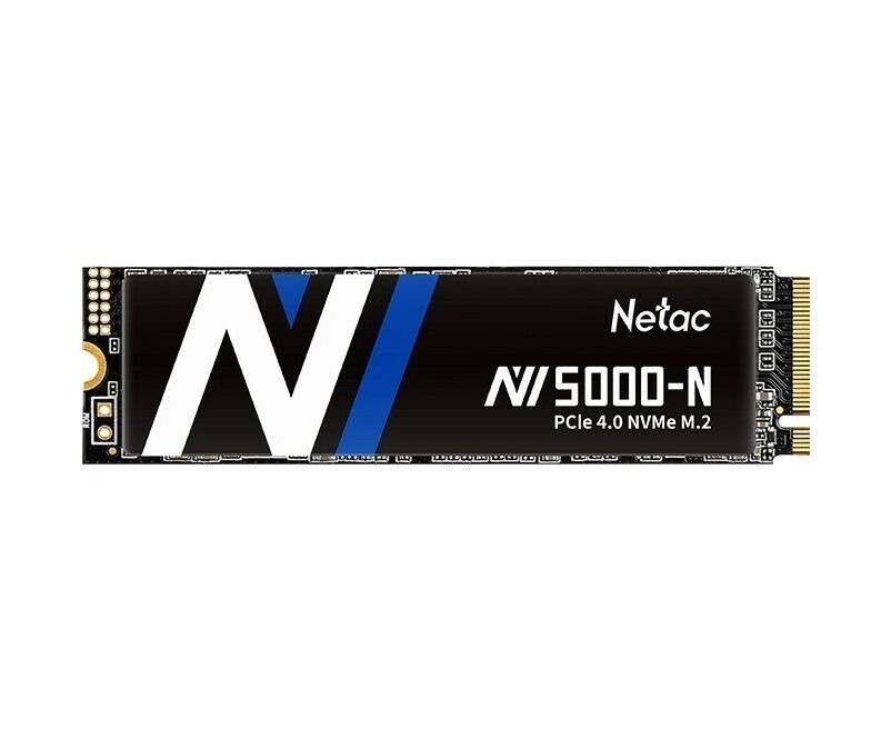 SSD Netac NV5000-N (NT01 NV5000 N-2 T0-E4 X) 2 TB PC Ie 4 x4 M.2 2280 NV Me 3 D NAND, R/W up to 4800/4400 MB/s