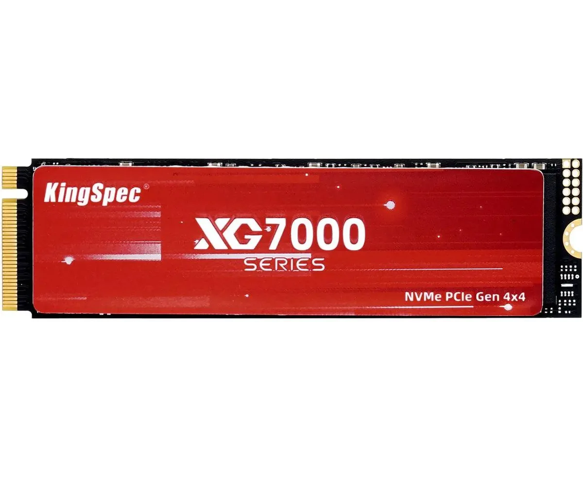 SSD King Spec XG7000 1.0 Tb (XG7000-1 TB) M.2 (PCI-E 4.0 x4, up to 7400/6600 M Bs, 3 D TLC, 600 TBW, NV Me 1.4, 22х 80mm, heatsink)