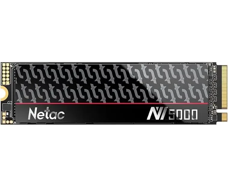 SSD Netac NV5000t (NT01 NV5000t-1 T0-E4 X) 1.0 Tb M.2 Retail (PCI-E 4.0 x4, up to 4800/4600 M Bs