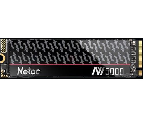 SSD Netac NV5000t (NT01 NV5000t-500-E4 X) 500 Gb M.2 Retail (PCI-E 4.0 x4, up to 4800/2700 M Bs