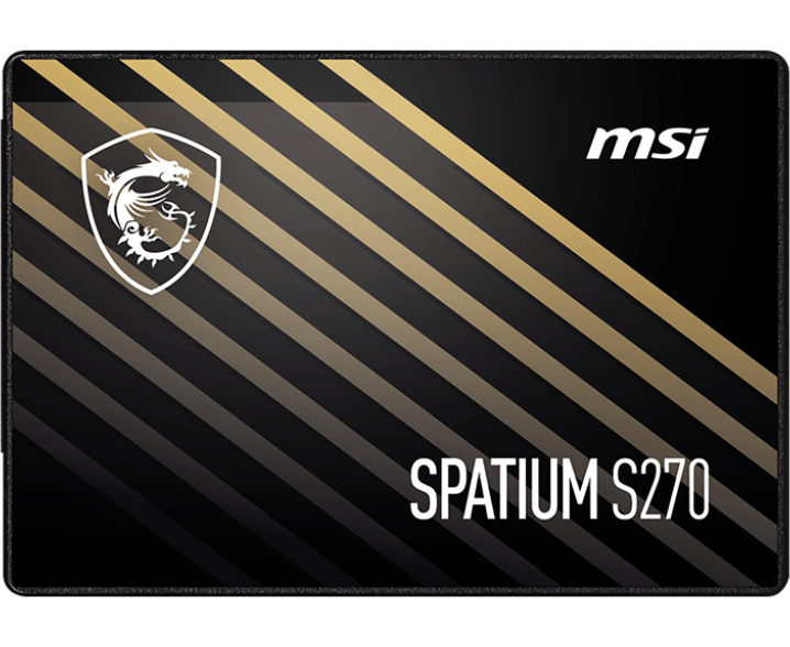 SSD 2.5" 480 Gb SATA MSI Spatium S270 (S78-440 E350-P83) (R/W 500/450 MB/s, TBW 250)