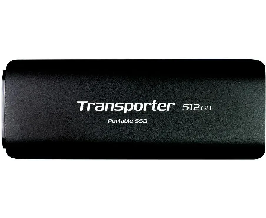 Внешний диск SSD Patriot Transporter PTP512 GPEC, 512 ГБ, черный
