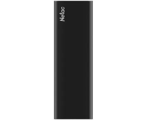 Внешний SSD Netac 250 GB Z USB-C чёрный, USB 3.2, Slim