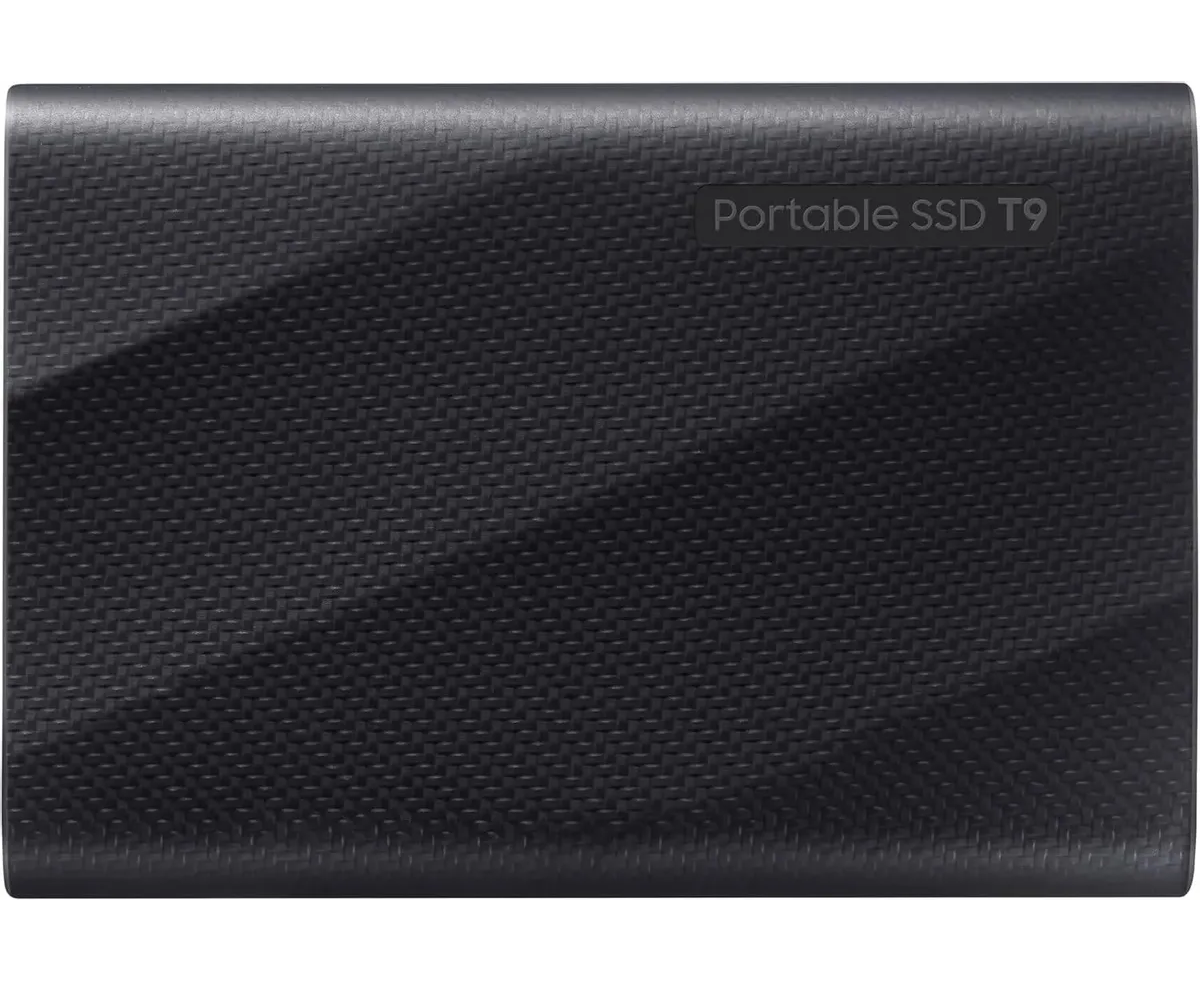 SSD Samsung Т9 Portable MU-PG1 T0 B/WW 1 TB, V-Nand, USB 3.2 Gen 2х 2 Type-C R/W - 2000/2000 MB/s Black