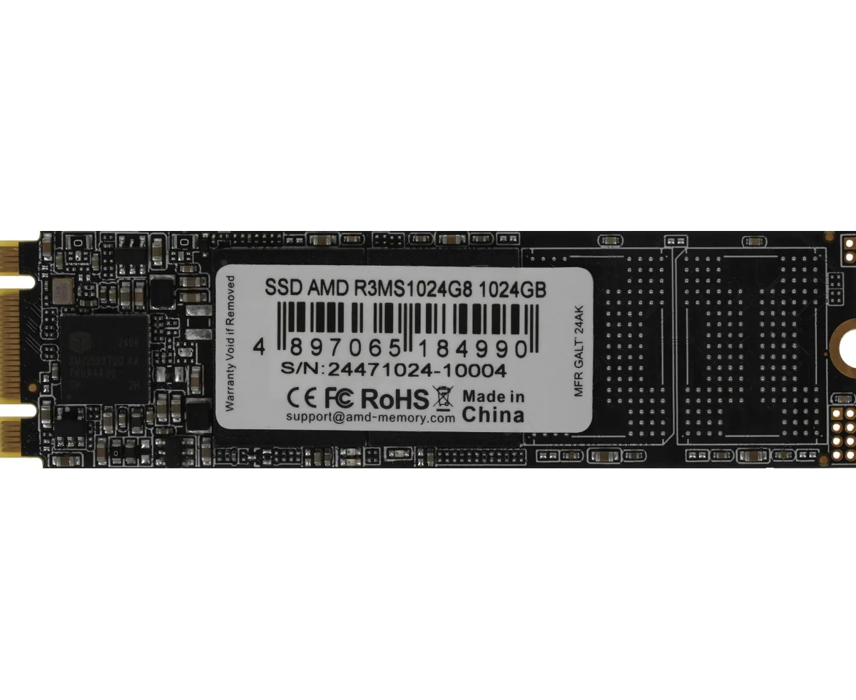 SSD AMD Radeon R3 MS1024 G8 1 TB SATA m SATA