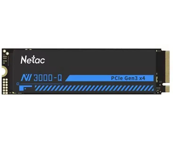 SSD Netac NV3000 (NT01 NV3000 Q-512-E4 X) 512 Gb M.2 2280, PCI-E 3.0 x4, 3 D NAND, 3000/1200 M Bs, NV Me, heatsink
