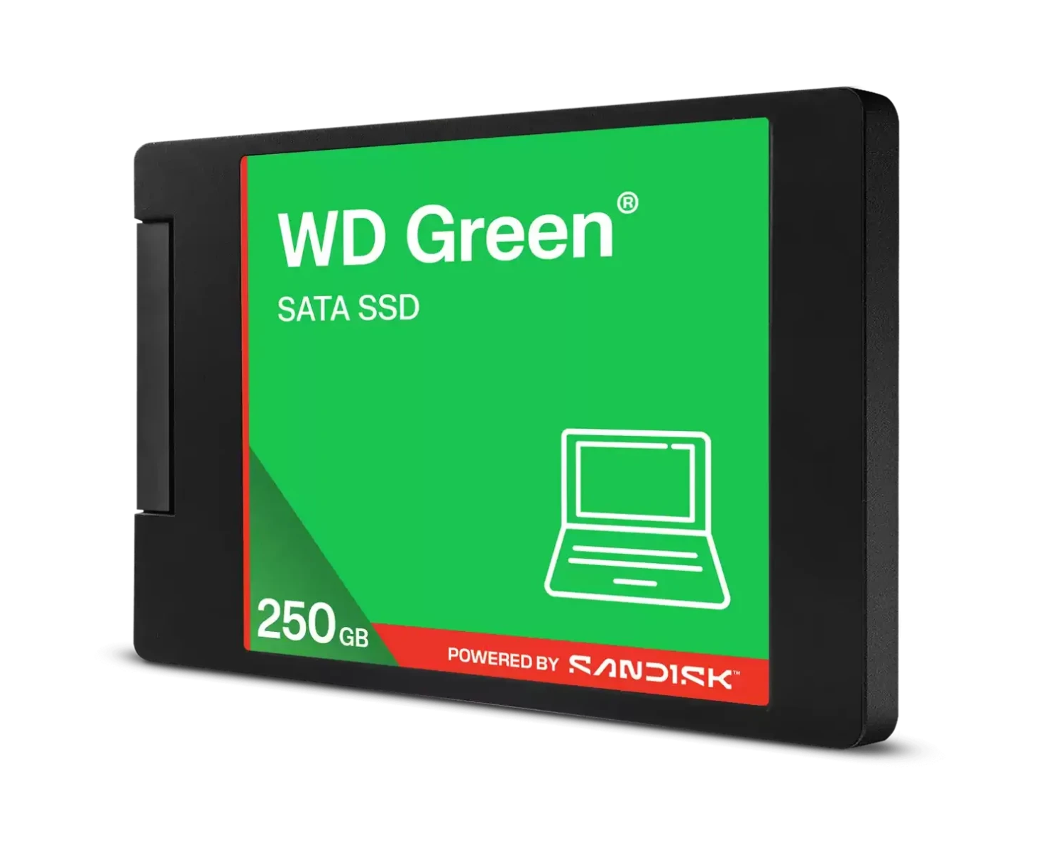 SSD WD Green WDS250 G5 G0 A 250 GB, 2.5", SATA III, R/W - 545/510 MB/s 3 D-NAND