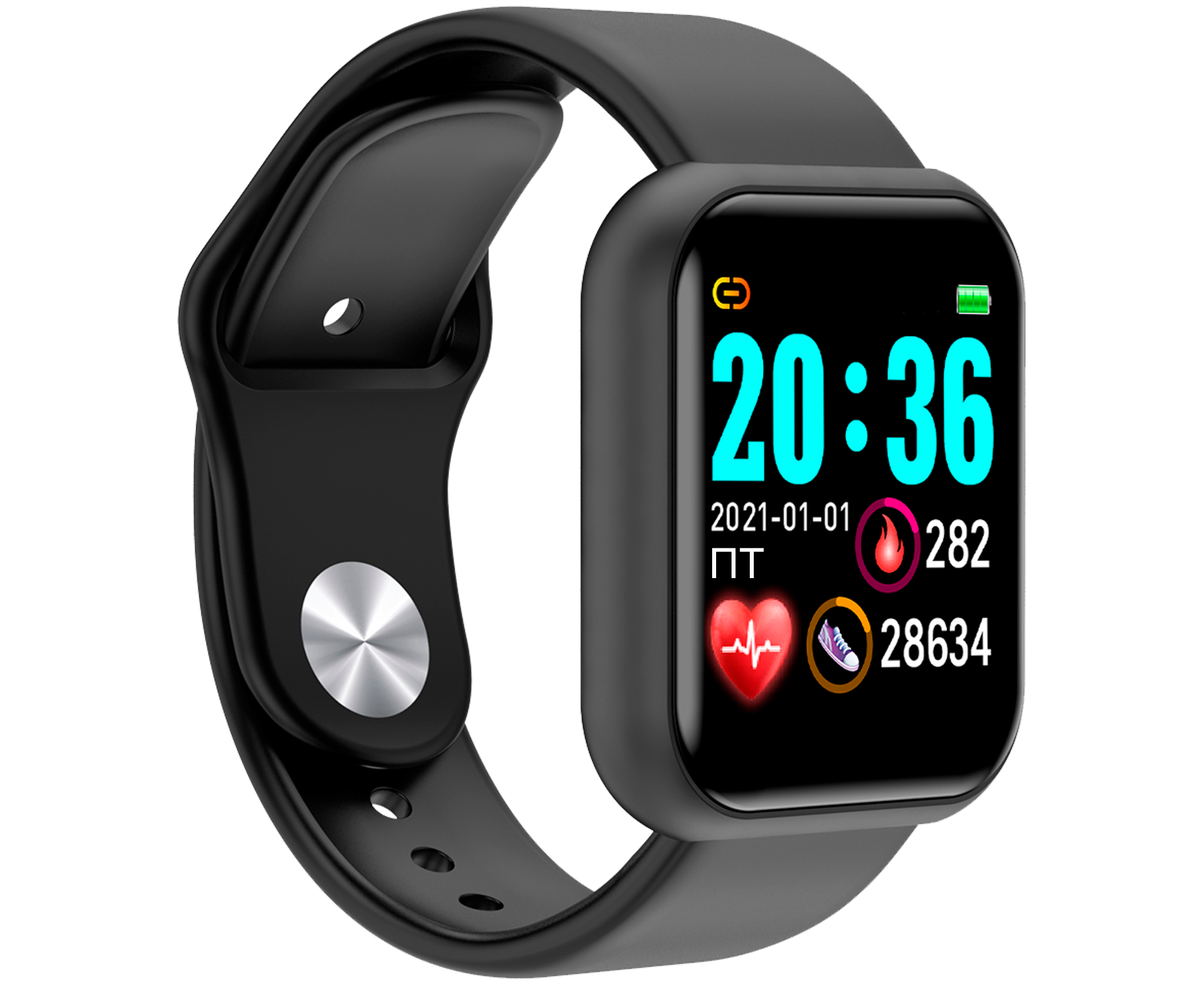 Смарт-часы IRBIS Iceline Black HS6620 C