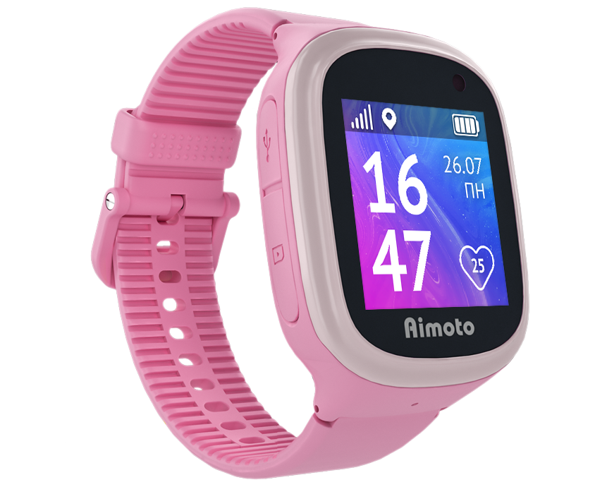 Умные часы AIMOTO Start 2 Pink 9900201 Knopka