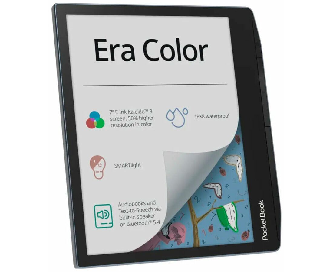 Электронная книга Pocket Book 700 Era (PB700 K3-1-WW) 32 Gb Stormy Sea (серебристый)