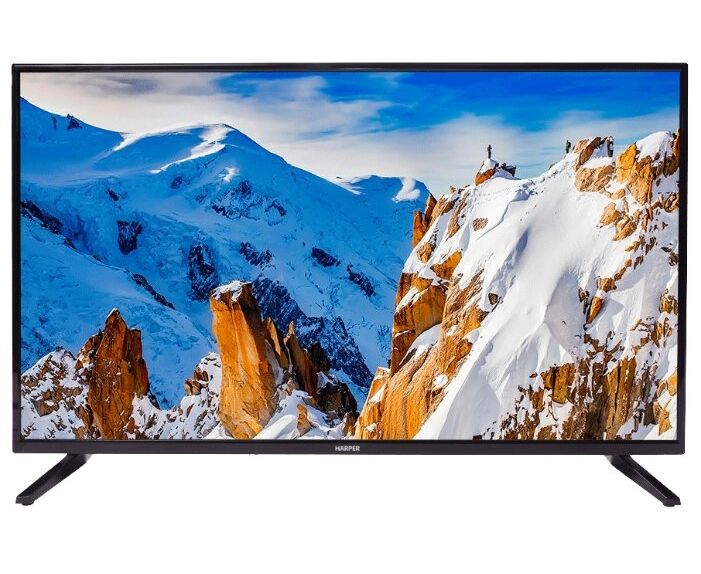 43" Телевизор Harper 43 F660 TS чёрный 1920x1080, Full HD, 50 Гц, Wi-Fi, SMART TV