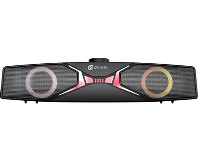 Саундбар OKLICK OK-502 S 2.0 6 Вт черный