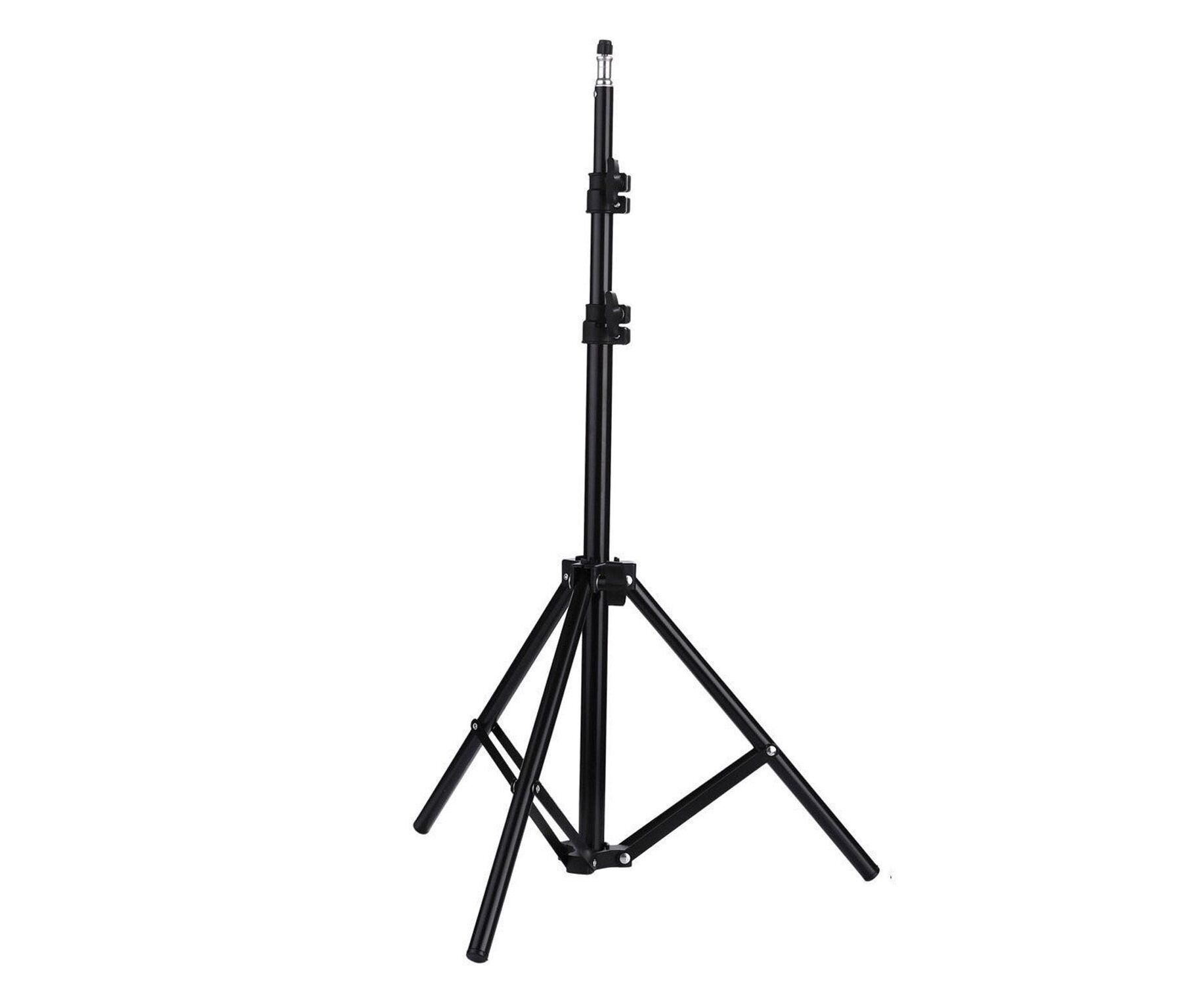 Штатив - напольный для кольцевой лампы, усиленный, 100-190см (black) (126914)