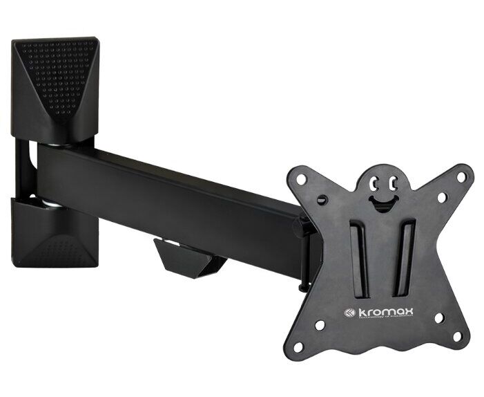 10"-32'' Кронштейн Kromax CASPER-103 Наклонно-поворотный, черный, макс вес 25кг