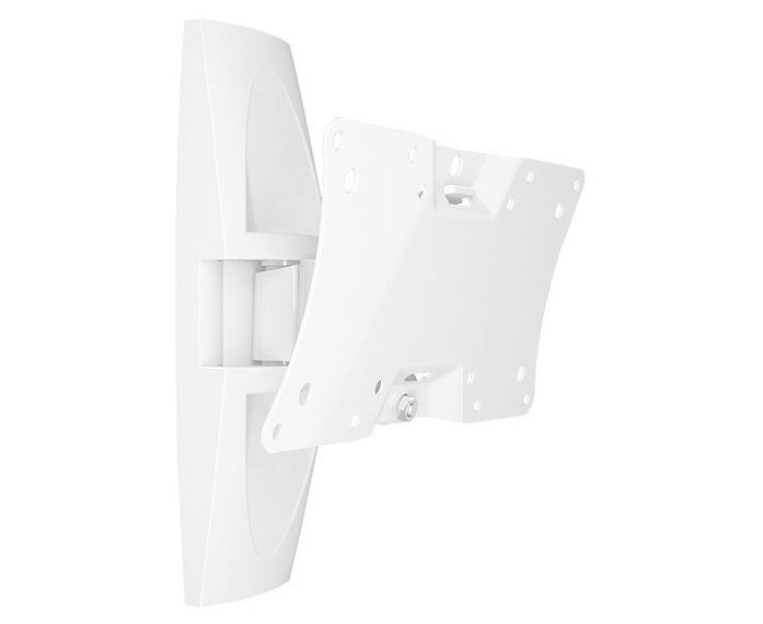 Кронштейн Holder LCDS-5062 белый глянец 19"-32" макс.30кг настенный поворот и наклон