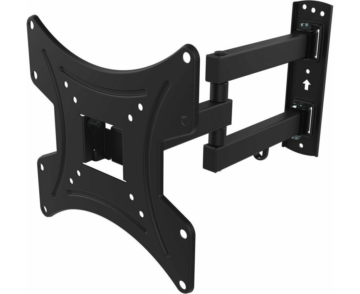 20"-48" Кронштейн Hyundai GL-N2 черный макс.15кг настенный поворотно-выдвижной и наклонный