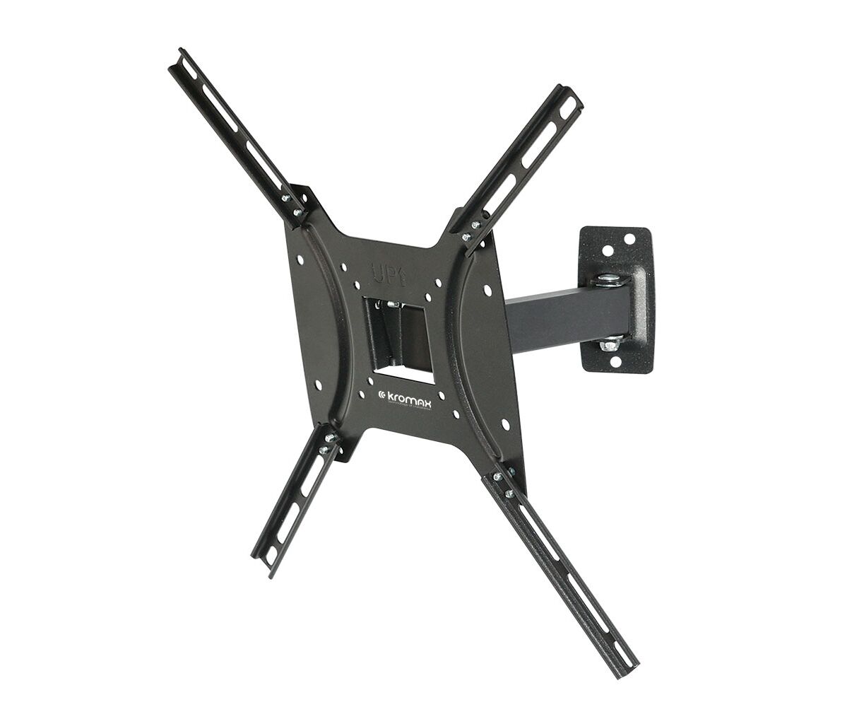 15"-55" Кронштейн Kromax OPTIMA-403 Наклонно-поворотный черный макс.25кг