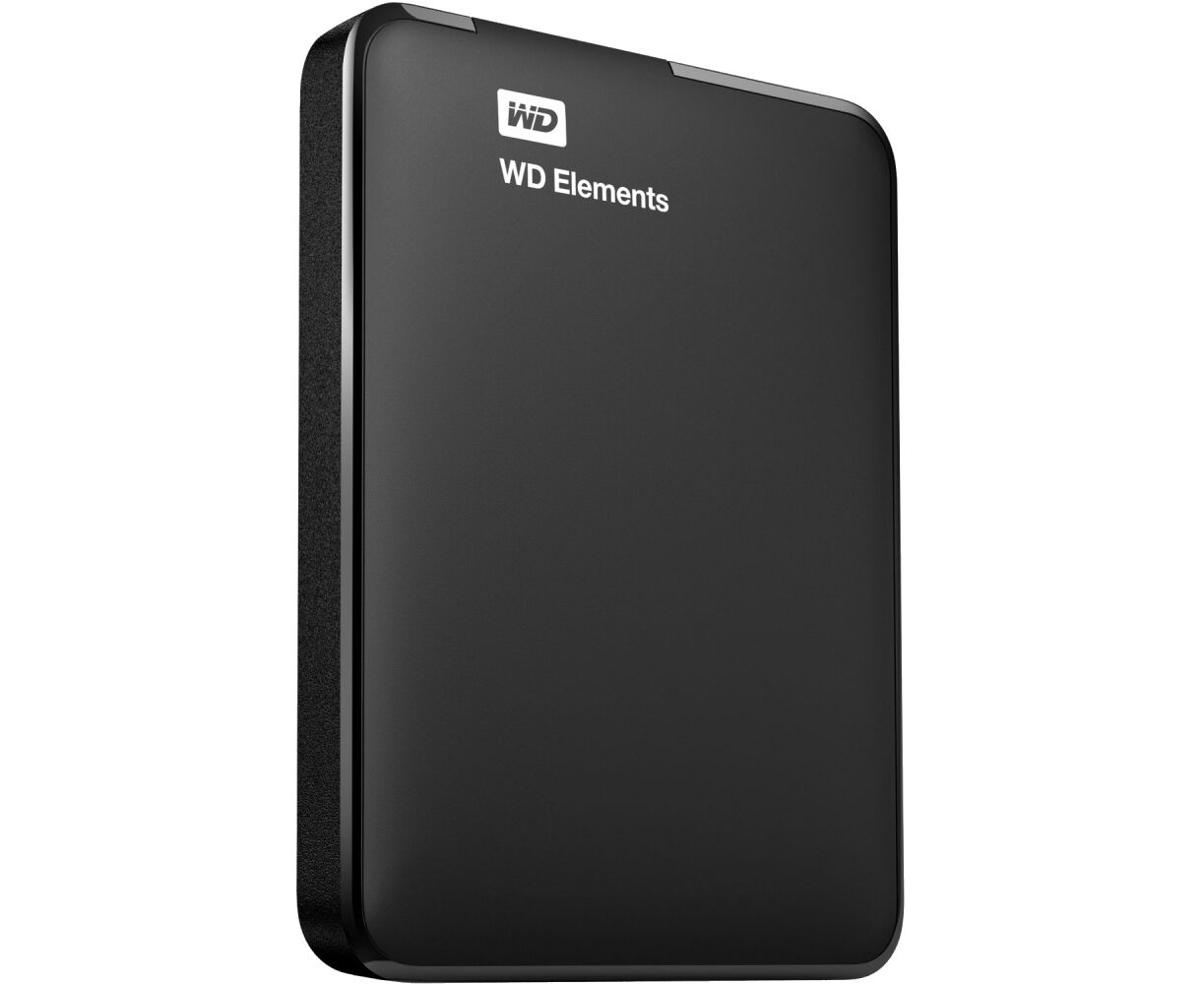 Внешний HDD 2.0 TB WD Elements Portable чёрный 2.5" USB3.0, (WDBU6 Y0020 BBK-WESN)