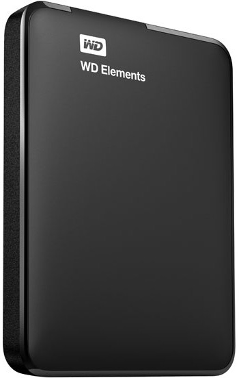 Внешний HDD 1 TB Western Digital WDBUZG0010 BBK-WESN, 2.5", USB 3.0, Черный