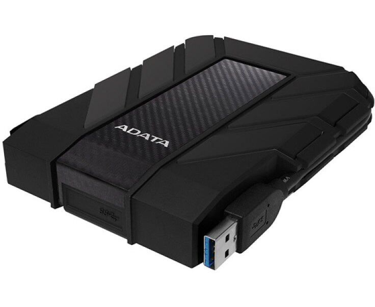 HDD ext 2.5" 1.0 TB USB3.1 ADATA Dash Drive Durable HD710 Pro, прорезиненный, черный (AHD710 P-1 TU31-CBK) Waterproof/Dustproof/Shockproof, военный стандарт MIL-STD-810 G 516.6