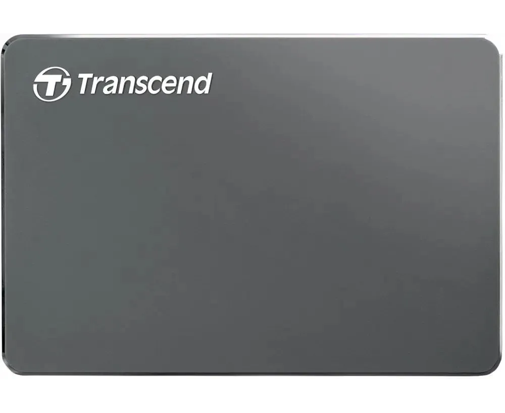 HDD ext 2.5" 1.0 TB USB3.0 Transcend Store Jet 25 C3, алюминий, серый (TS1 TSJ25 C3 N)